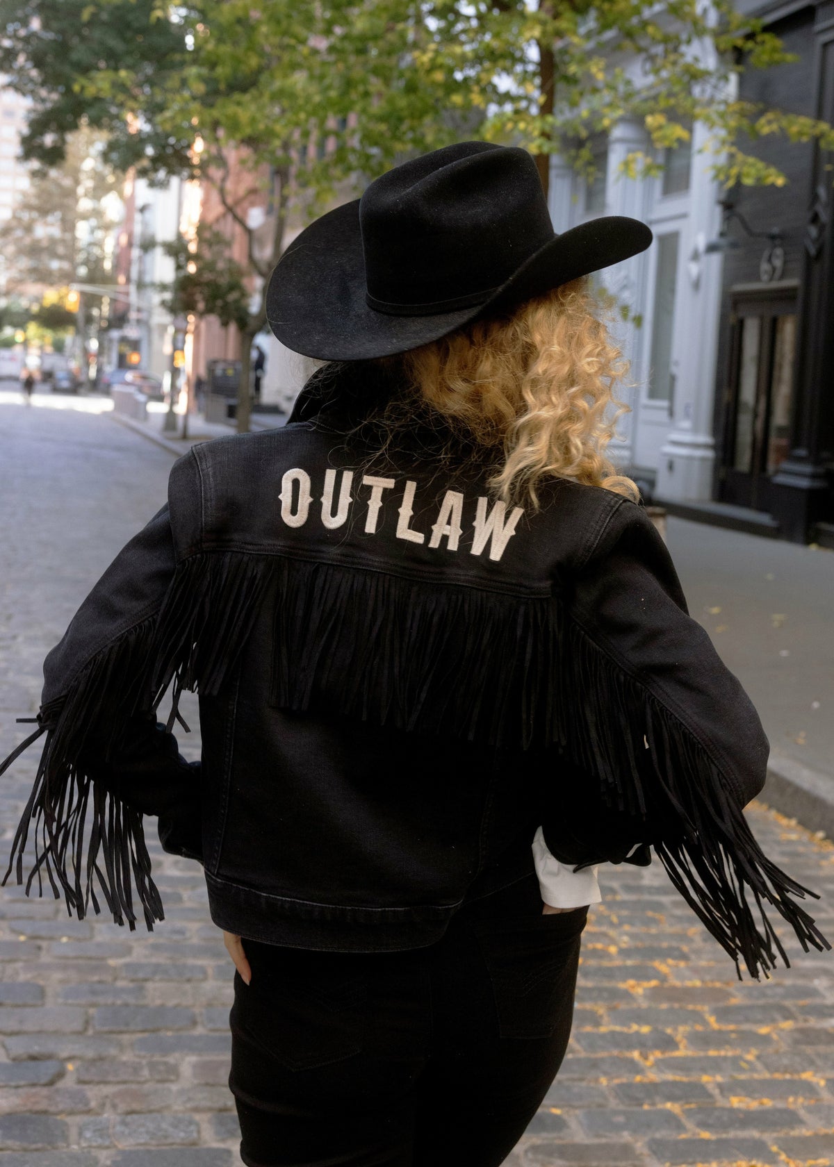 Idyllwind Outlaw Fringe Denim Trucker Jacket