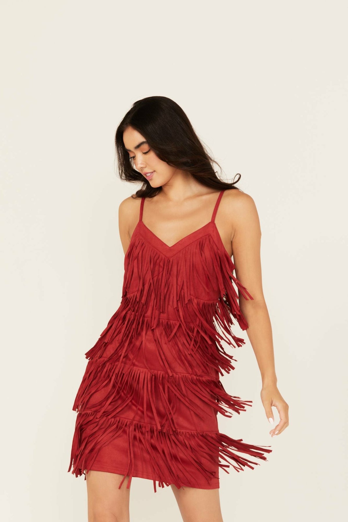 Idyllwind Brixworth Red Fringe Festival Dress