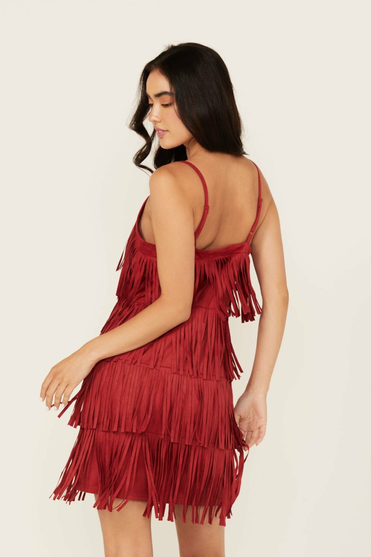 Idyllwind Brixworth Red Fringe Festival Dress