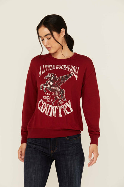 Idyllwind Little Rock Lot of Country Pullover Sweatshirt