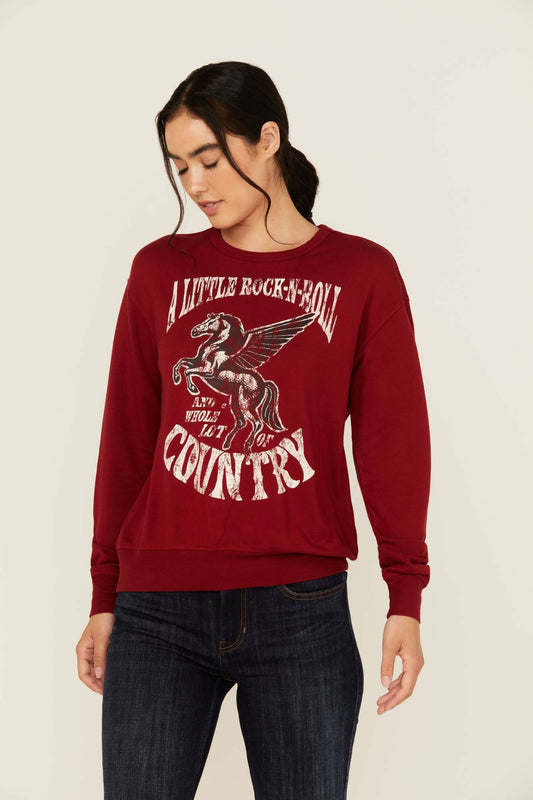 Idyllwind Little Rock Lot of Country Pullover Sweatshirt
