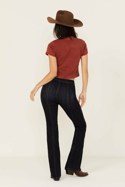Idyllwind Fontana Dark Wash Legend High Rise Bootcut Comfort Stretch Denim Jeans
