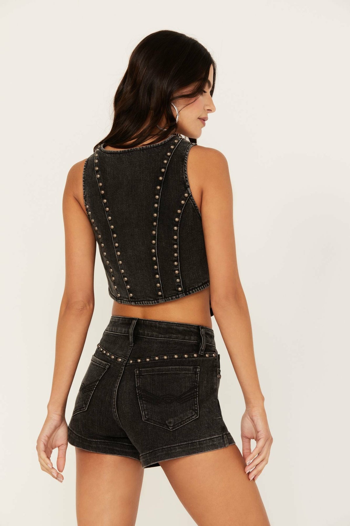 Idyllwind Delrose Drive Studded Denim Vest