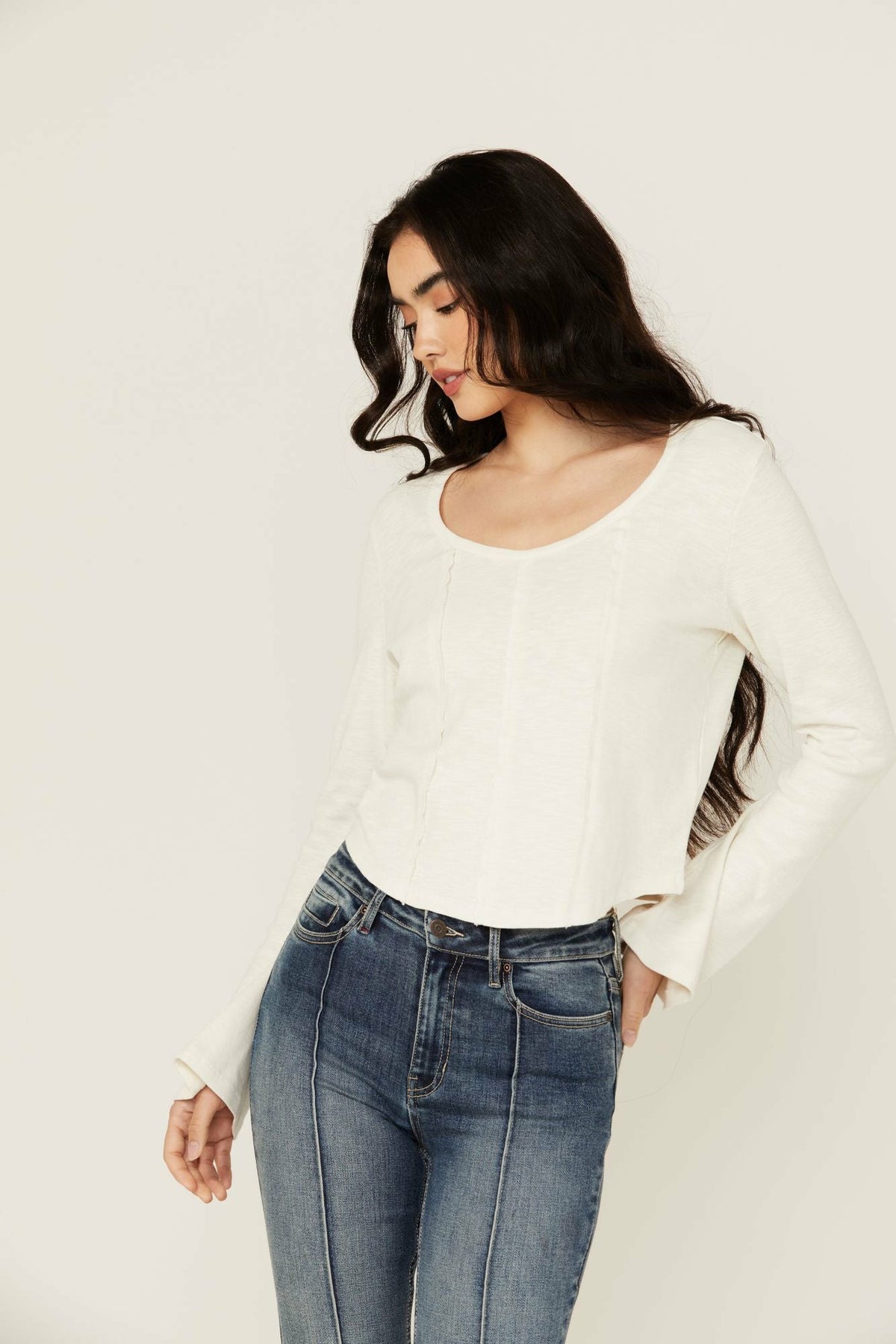 Idyllwind Loma Bell Sleeve Corset Top