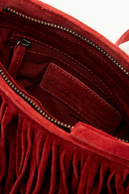 Idyllwind Camarillo Suede Fringe Crossbody Bag