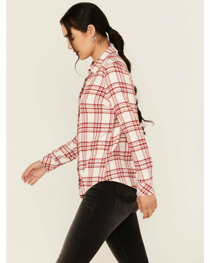 Idyllwind Anna Featherlight Plaid Print Long Sleeve Pearl Snap Western Shirt