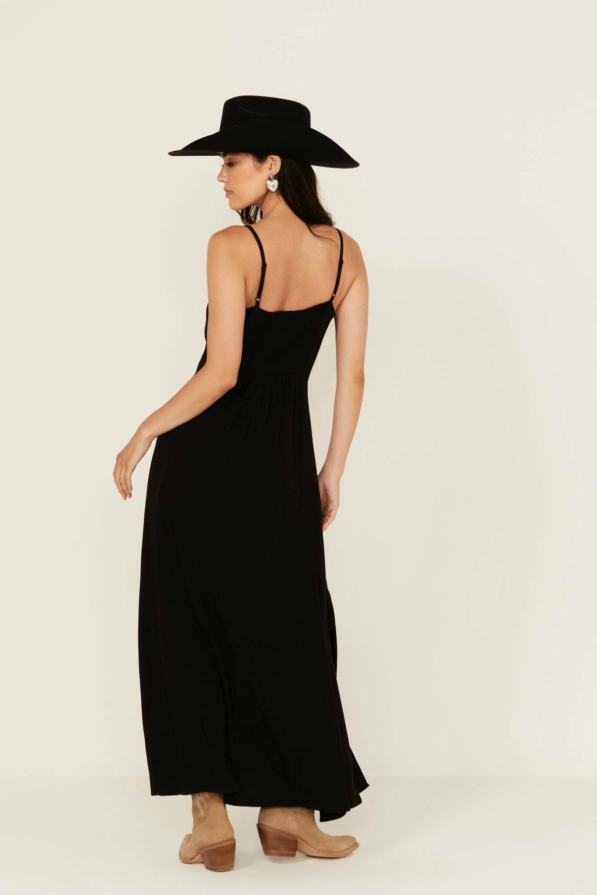 Idyllwind Carver Solid Sleeveless Maxi Dress