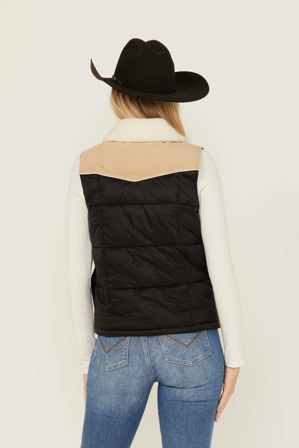 Idyllwind Color Block Puffer Vest