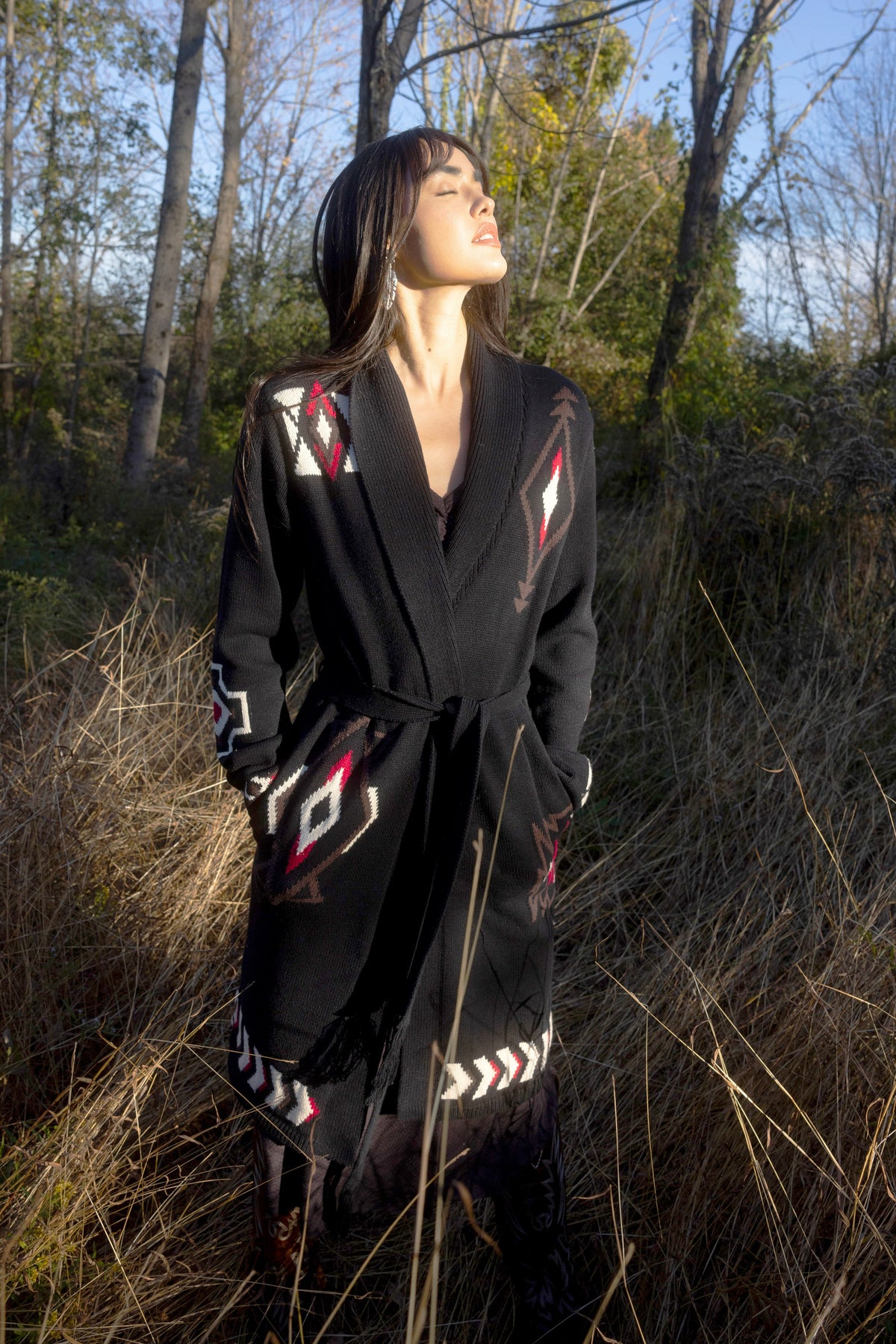 Idyllwind Leopole Long Cardigan