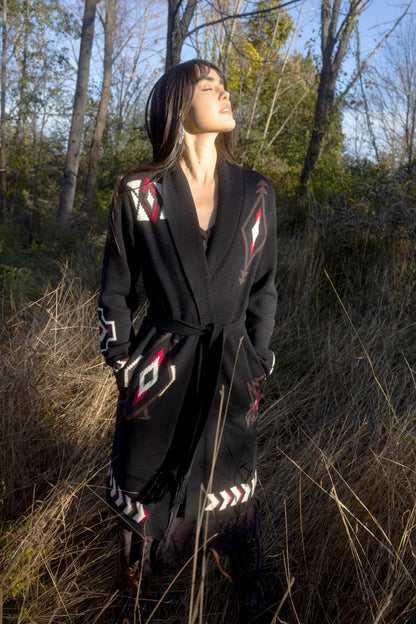 Idyllwind Leopole Long Cardigan