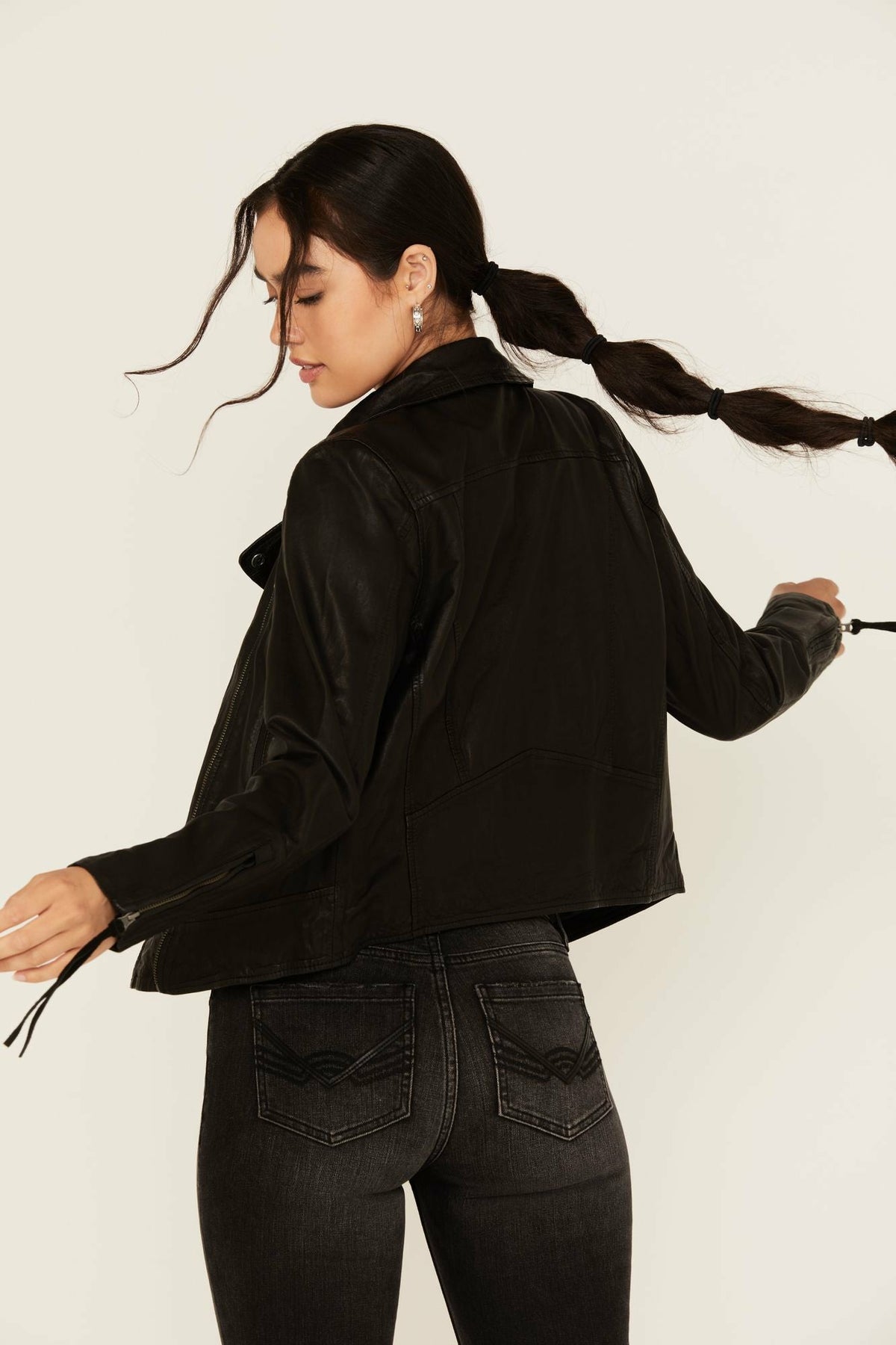Idyllwind Ashton Leather Moto Jacket