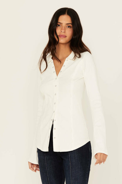 Idyllwind Ravenwood Solid Long Sleeve Snap Shirt