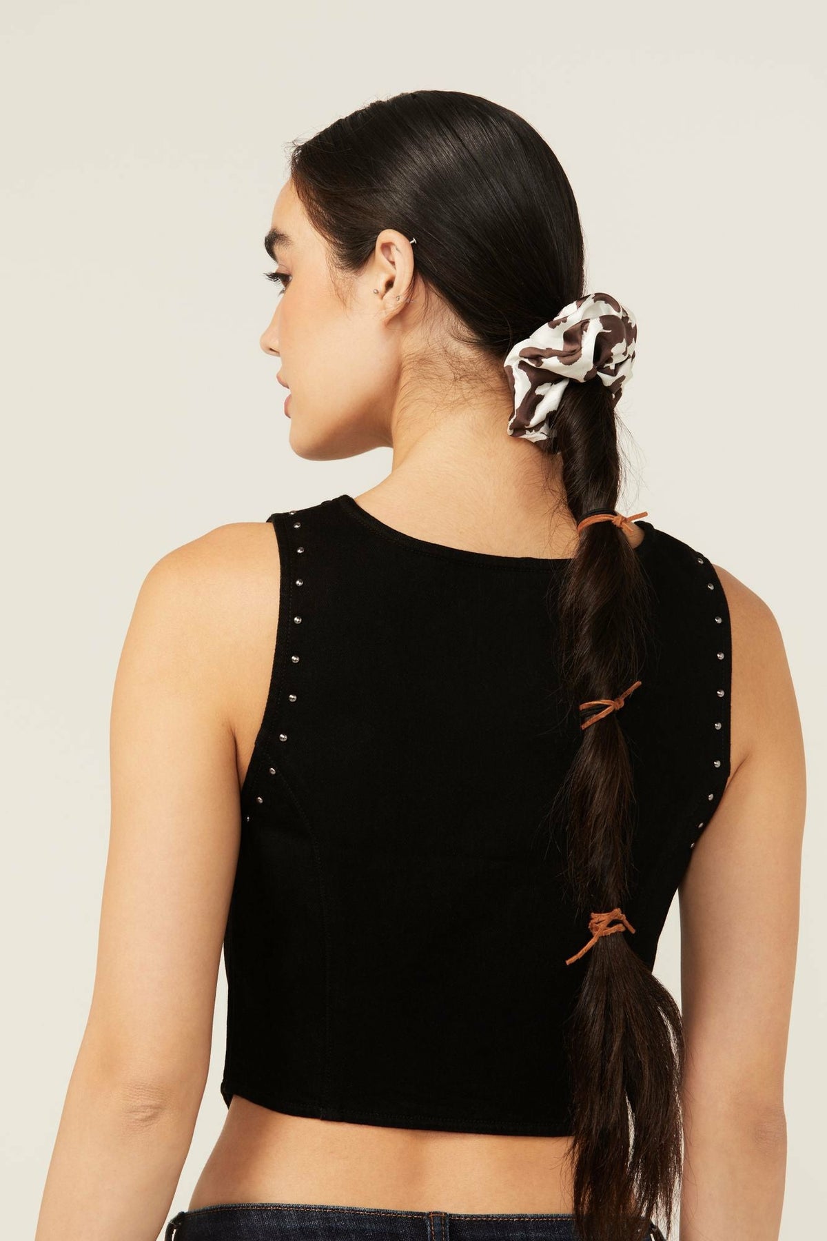 Idyllwind Palmetto Cow Print Oversized Scrunchie Set - 2 Piece