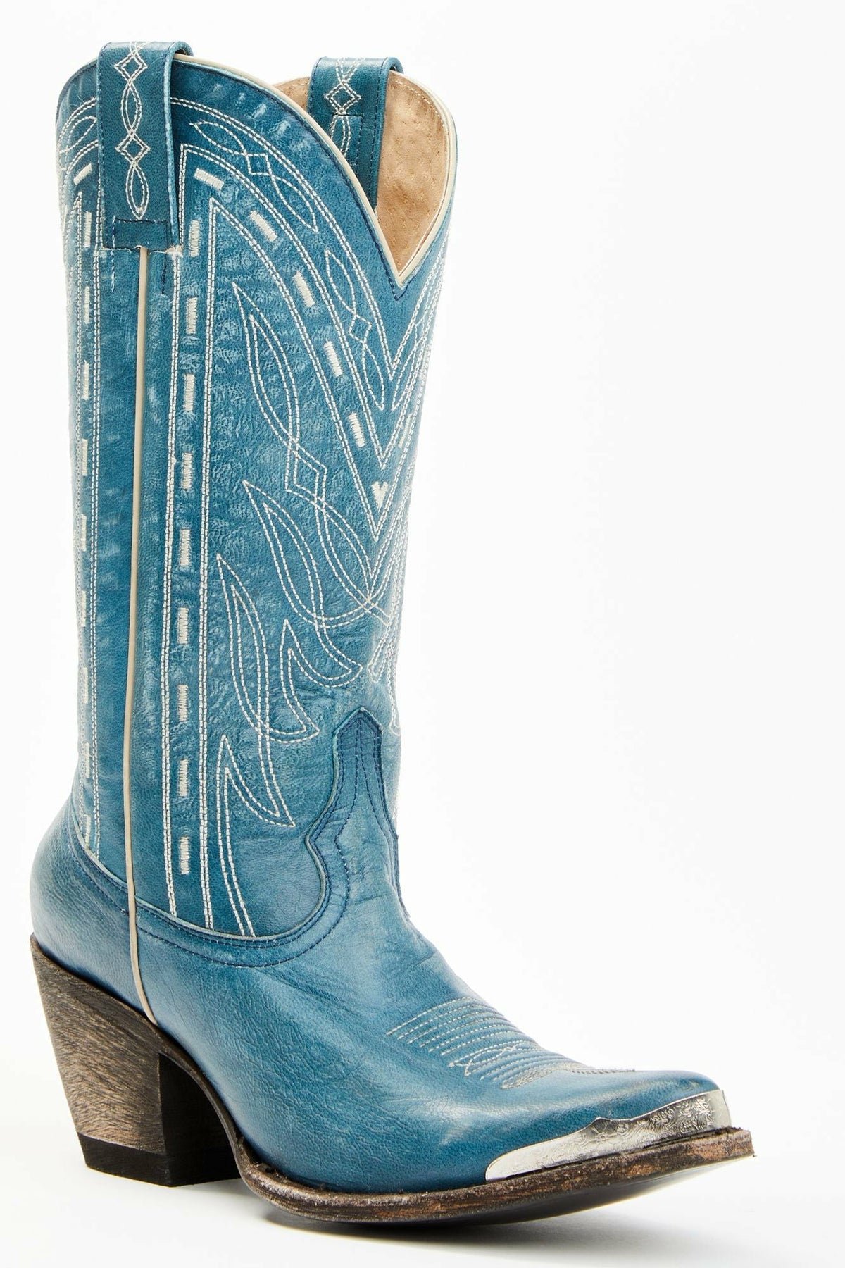 Idyllwind Retro Rock Teal Western Boots - Round Toe