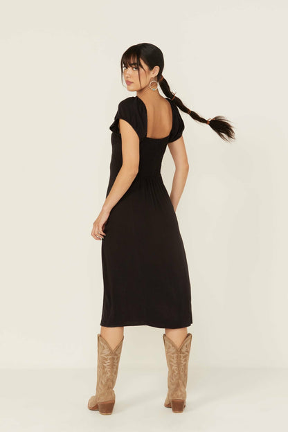 Idyllwind Beth Jacquard Midi Dress