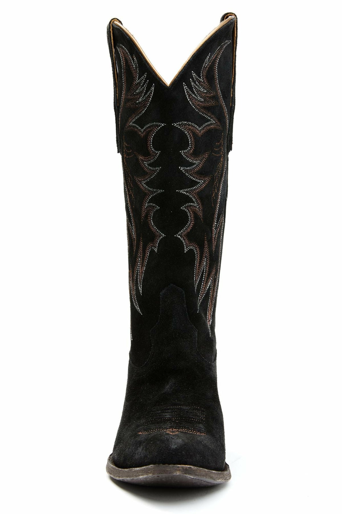 Idyllwind Charmed Life Black Suede Western Boots - Round Toe