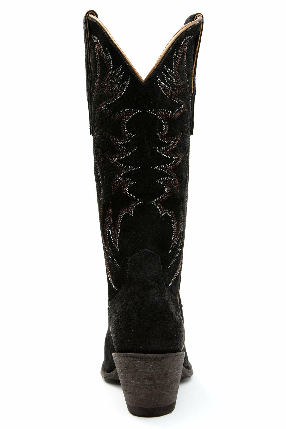 Idyllwind Charmed Life Black Suede Western Boots - Round Toe