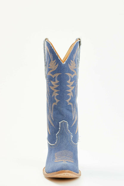 Idyllwind Charmed Life Denim Western Boots - Round Toe