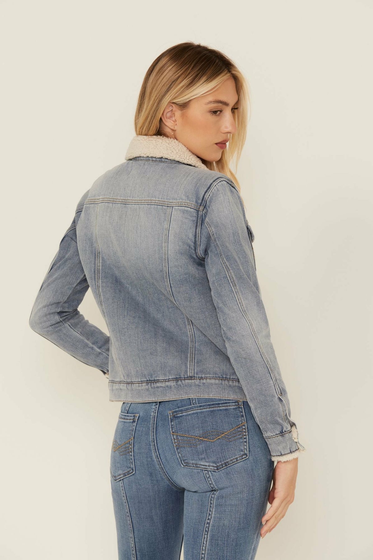Idyllwind Edgewood Sherpa Lined Denim Jacket
