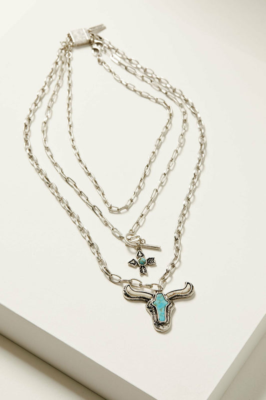 Idyllwind Shenandoah Steerhead Necklace