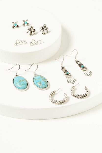 Idyllwind Alteras Yee Haw Earring Set - 6 Piece