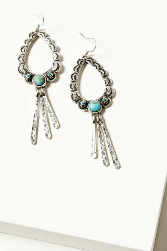 Idyllwind Bellafonte Teardrop Scalloped Earrings