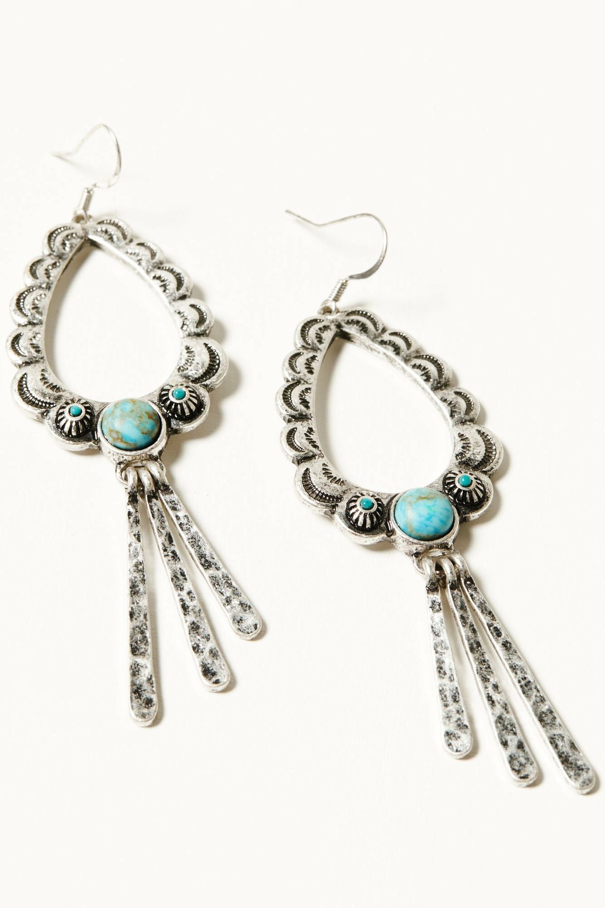 Idyllwind Bellafonte Teardrop Scalloped Earrings