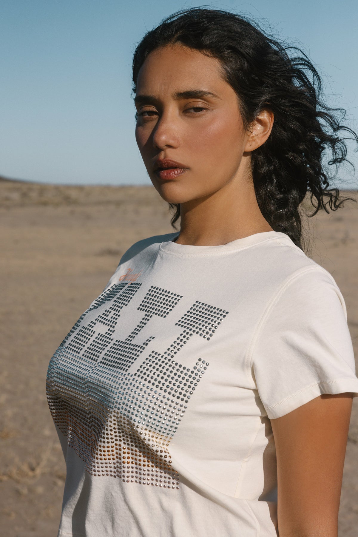 Idyllwind Y'all Embellished Short Sleeve Cropped Graphic Tee