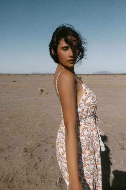 Idyllwind Sugarland Printed High-Low Maxi Dress
