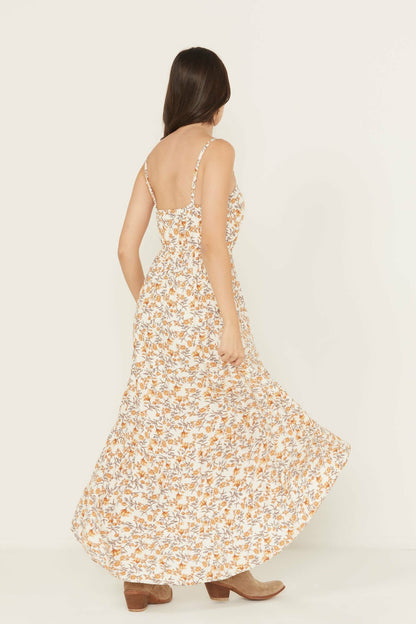 Idyllwind Sugarland Printed High-Low Maxi Dress