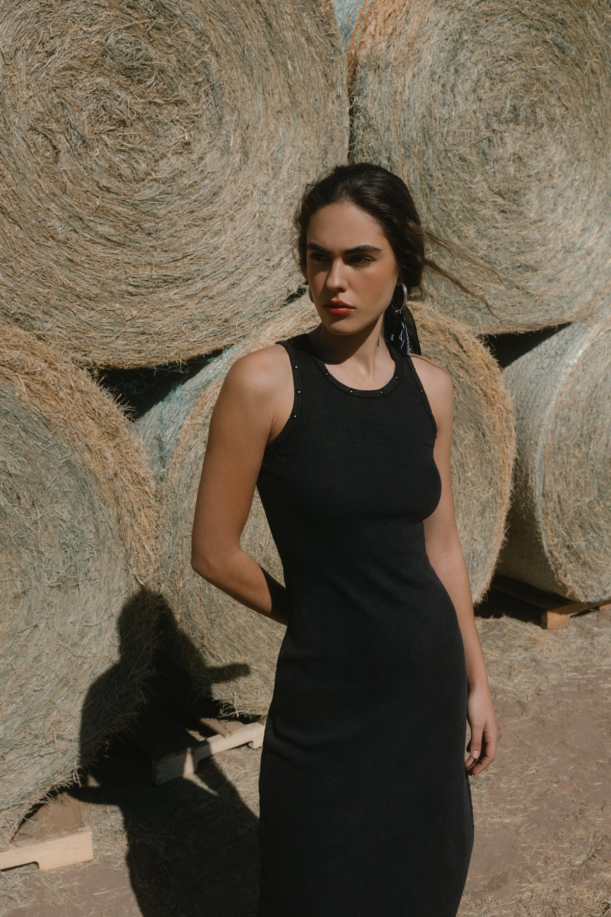 Idyllwind Wild Love Ribbed Midi Dress