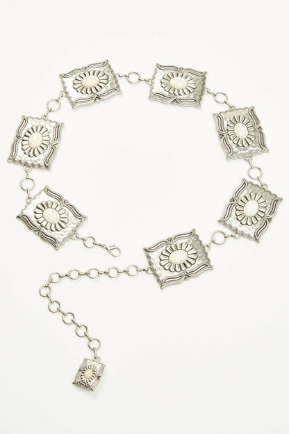 Idyllwind Pennywell White Stone Chain Belt