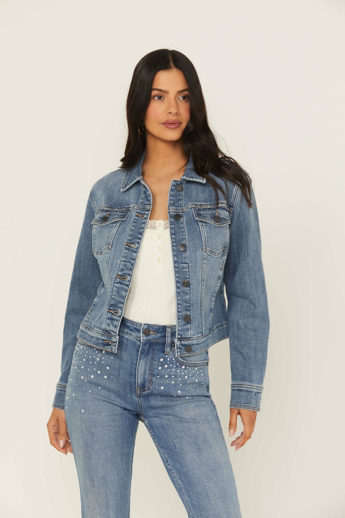 Idyllwind Wildcard Denim Trucker Jacket