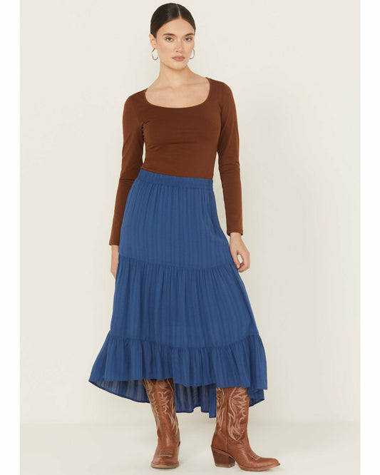 Idyllwind Preston High-Low Midi Skirt