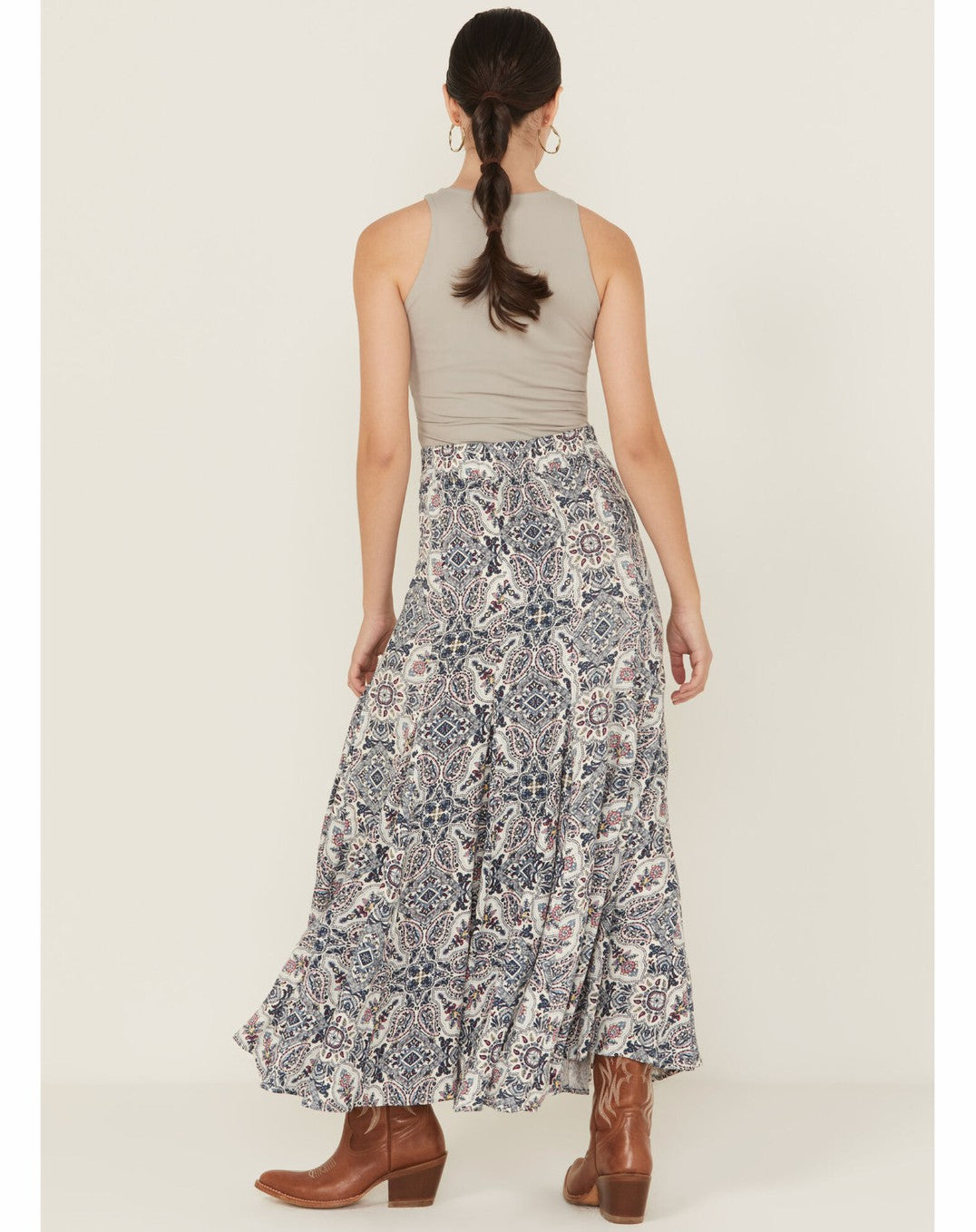 Idyllwind Garrison Printed Maxi Skirt