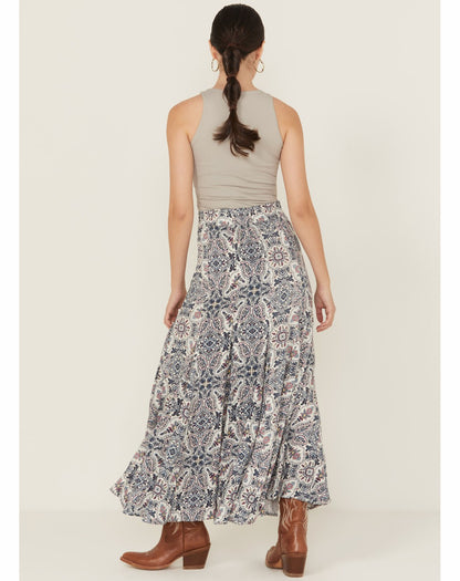 Idyllwind Garrison Printed Maxi Skirt