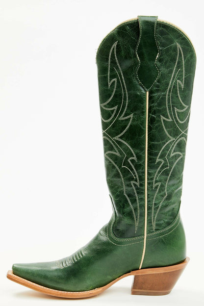 Idyllwind Dallas Alice Green Tall Western Boots - Snip Toe