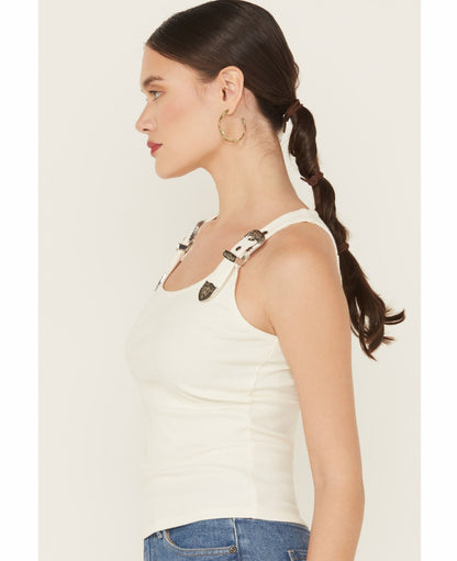 Idyllwind Wylie Rib Knit Buckle Tank