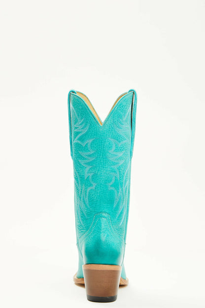 Idyllwind Charmed Life Turquoise Leather Western Boots - Round Toe