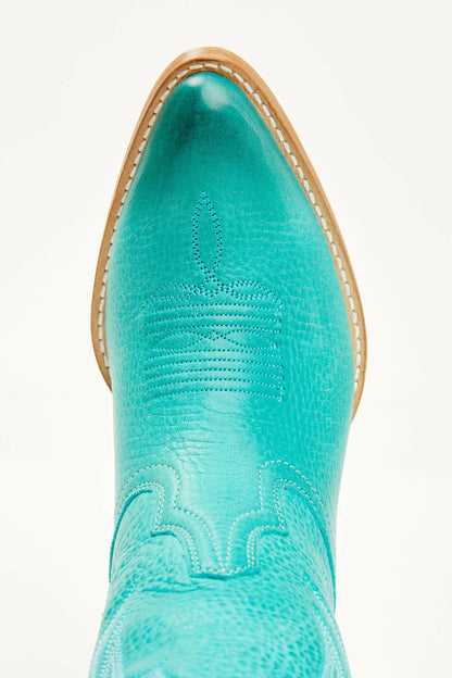 Idyllwind Charmed Life Turquoise Leather Western Boots - Round Toe