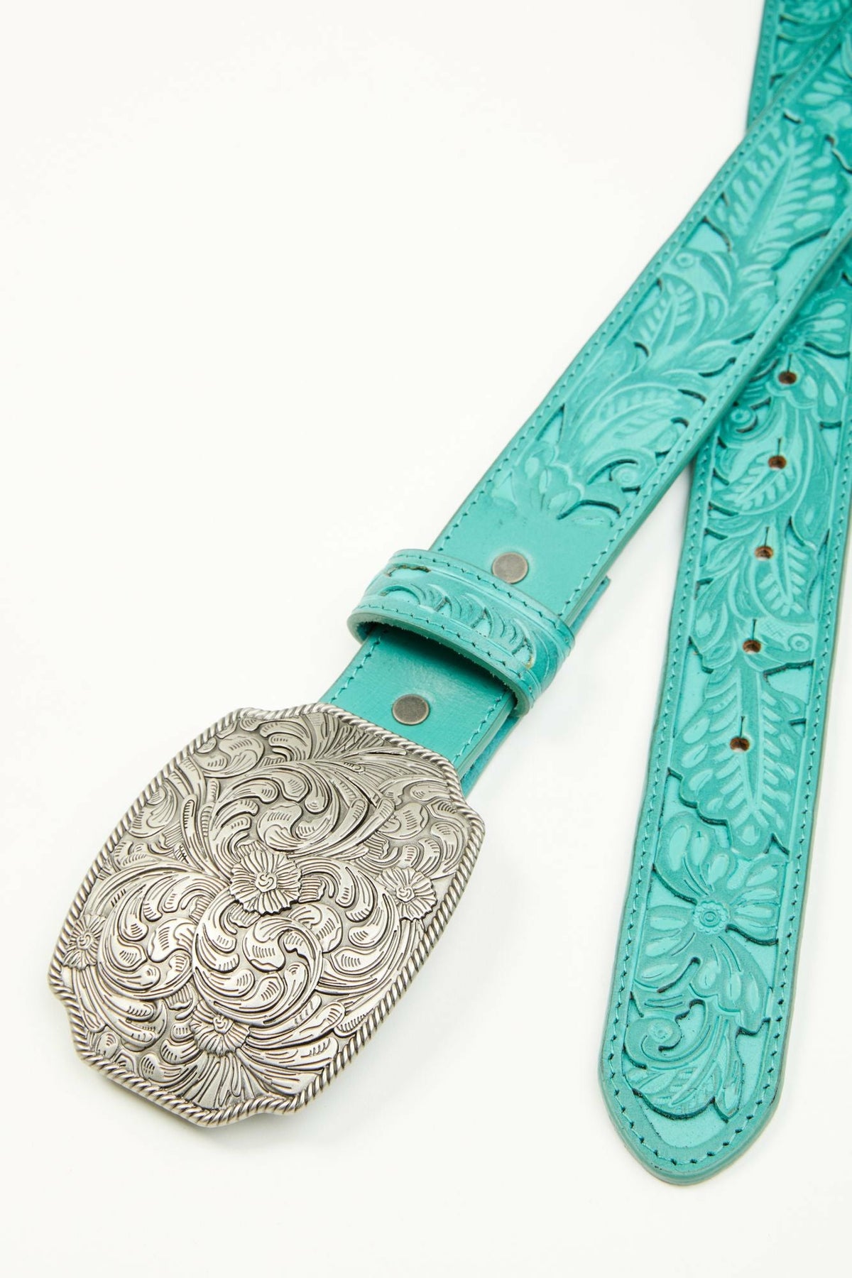 Idyllwind Westerly Drive Turquoise Tooled Belt