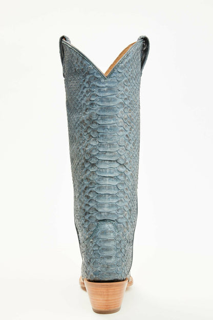 Idyllwind Slay Navy Python Tall Western Boots - Snip Toe
