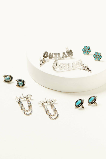 Idyllwind Esther Outlaw earring Set - 5 Piece