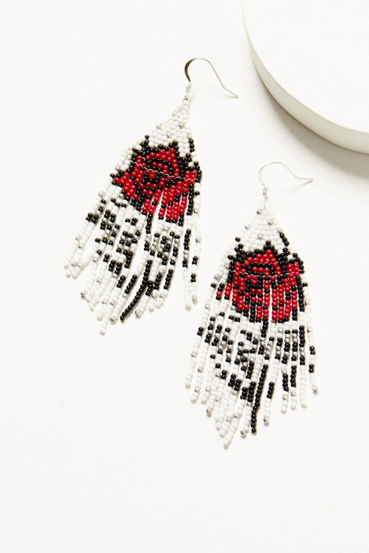 Idyllwind Carla Rose Beaded Fringe Earrings