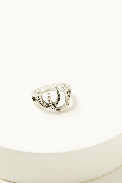 Idyllwind Calloway Double Horseshoe Ring Set - 5 Piece