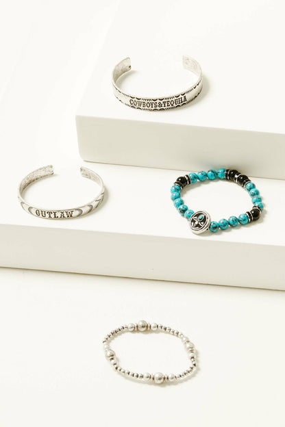 Idyllwind Barnes Outlaw Bracelet Set - 4 Piece