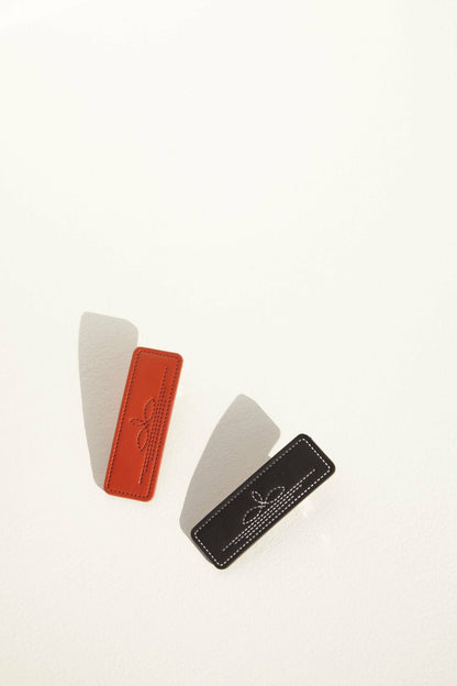 Idyllwind Nash Vegas Faux Leather Hair Clip Set - 2 Piece
