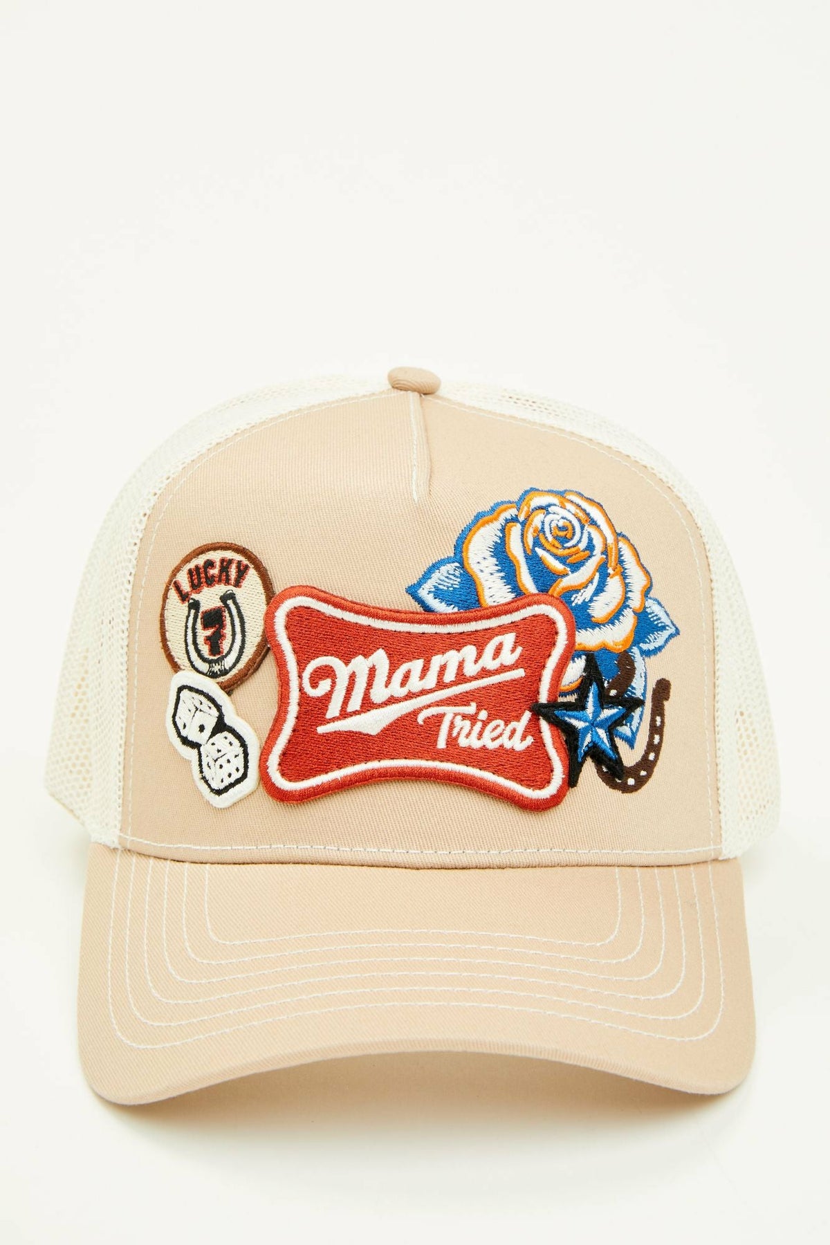 Idyllwind Mama Tried Multi-Patch Ball Cap