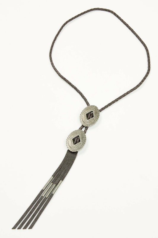 Idyllwind Clayborne Double Concho Bolo Tie