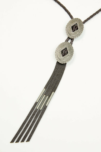 Idyllwind Clayborne Double Concho Bolo Tie
